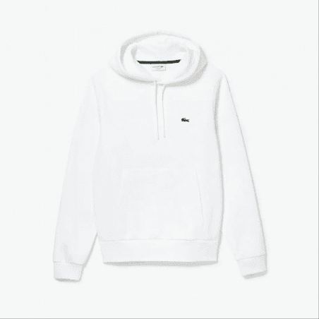 Lacoste - Sweatshirt à capuche Blanc