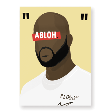 HUGOLOPPI Affiche Abloh