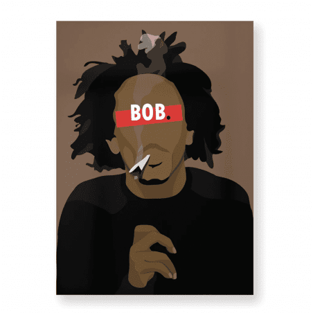 HUGOLOPPI Affiche Bob Marley