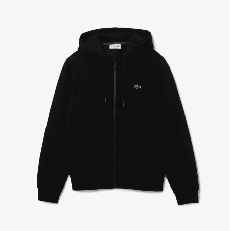 Lacoste - Sweatshirt Zippé Noir