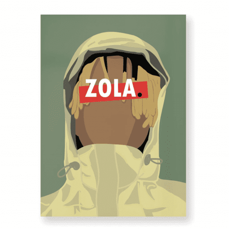 HUGOLOPPI Affiche Zola