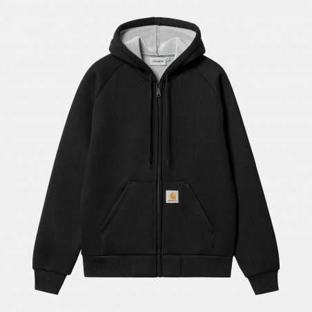 Car-Lux Hooded Jacket Black / Grey