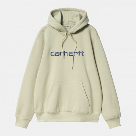 Hooded Carhartt Sweat Beryl / Sorrent