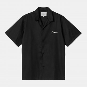 S/S Delray Shirt Black / Wax