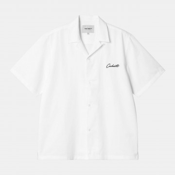 S/S Delray Shirt White / Black