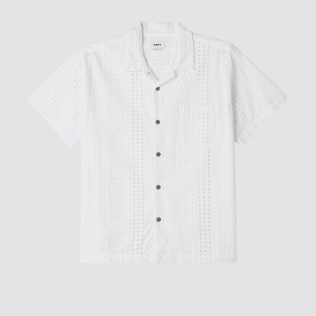 OBEY - Sunday Woven White