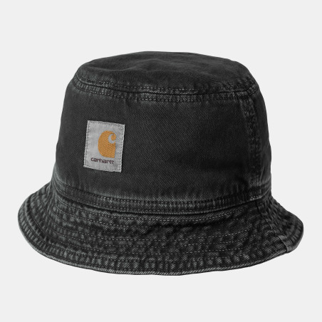 Garrison Bucket Hat Black (stone dyed)