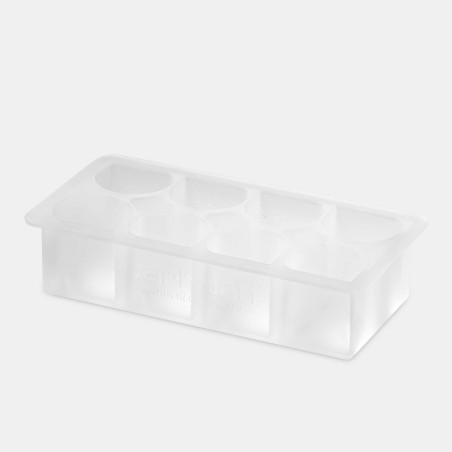 C Logo Ice Cube Tray Sillicone Clear