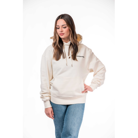 CONTREBANDE - Hoodie Logo Beige