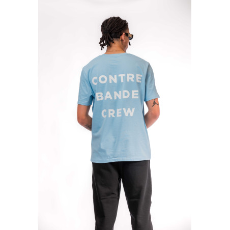 CONTREBANDE - T-Shirt Crew Sky Blue