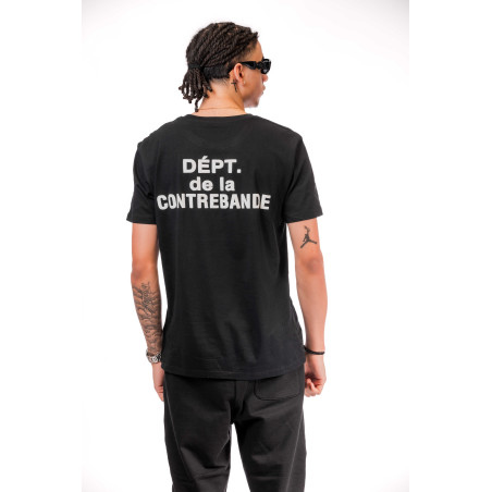 CONTREBANDE - T-Shirt DÉPT. Black