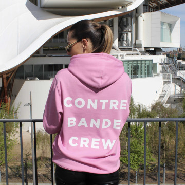 CONTREBANDE - Hoodie Crew Pink