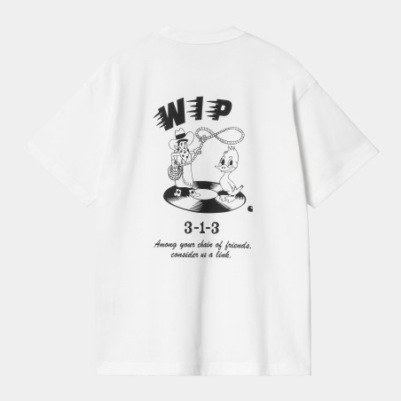 S/S Friendship T-Shirt White / Black