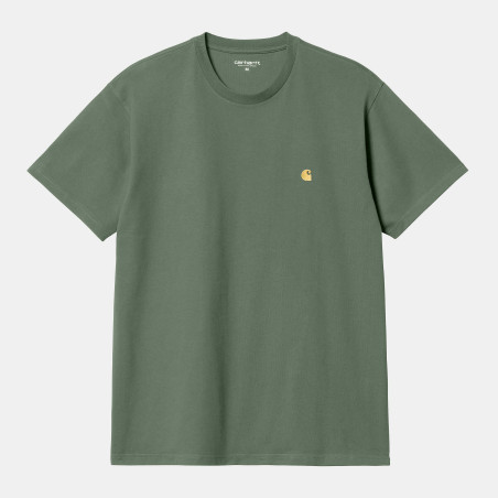 S/S Chase T-Shirt Duck Green / Gold