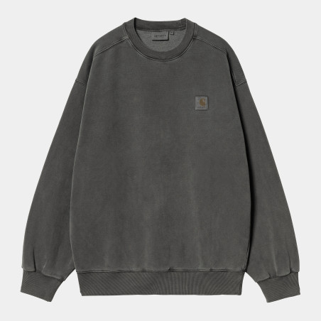 Vista Sweat Black (Garment Dyed)