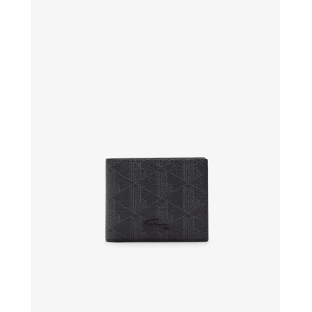 Lacoste - Portefeuille Monogramme Noir