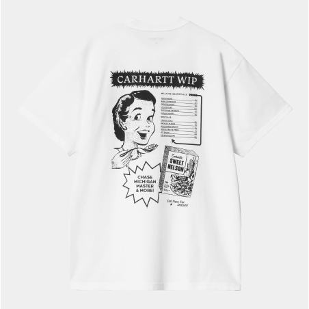 S/S Catalogue T-Shirt White / Black