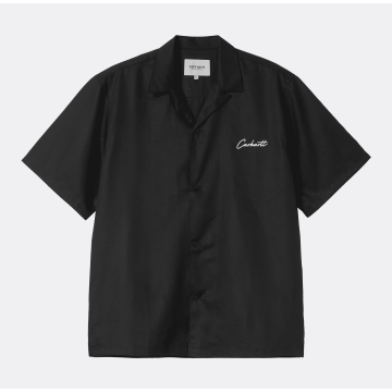 S/S Delray Shirt Black / White