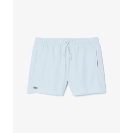 Lacoste - Short de bain léger uni Ruisseau / Vert