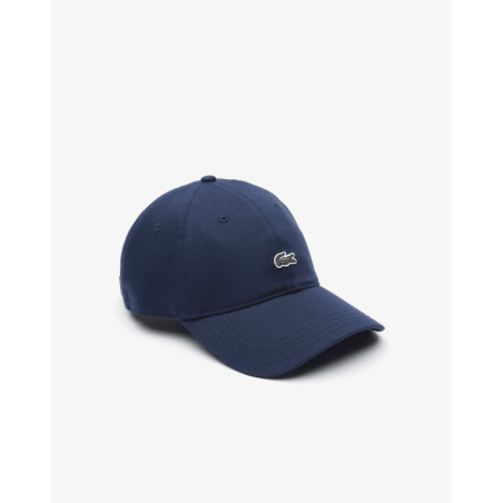 Lacoste - Casquette en twill de coton Marine
