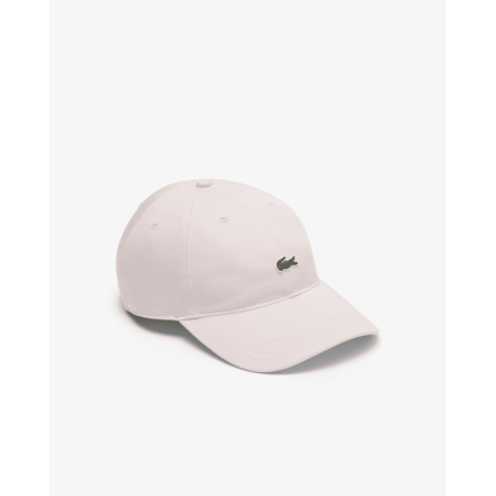 Lacoste - Casquette en twill de coton Flamant