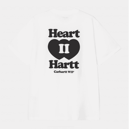 S/S Heart II Hartt T-Shirt White