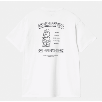 S/S Sandwich T-Shirt White