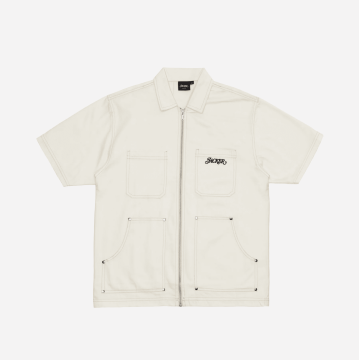 Double Ribs Shirt Beige