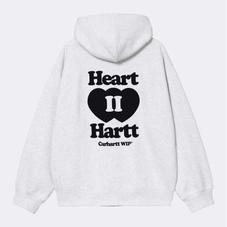 Hooded Heart II Hartt Sweat Jacket Ash Heather