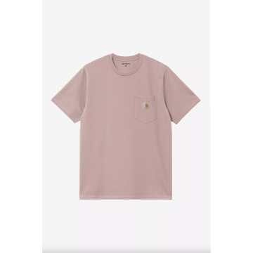 S/S Pocket T-Shirt Glassy Pink