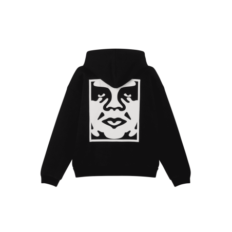 OBEY - Bold Icon Extra Heavy Hood Black