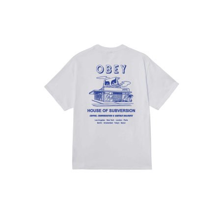 OBEY - House Of Subversion White