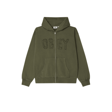 OBEY - Hybrid Faced Zip...