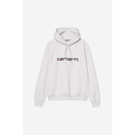 Hooded Carhartt Sweat Ash Heather / Rondo