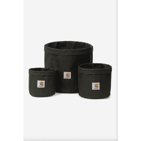 Canvas Planter Set Olive