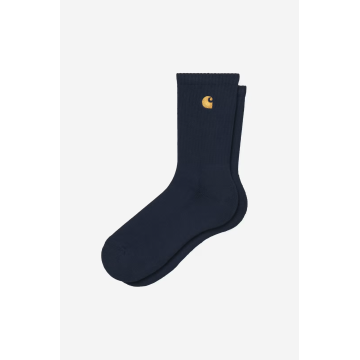 Chase Socks Dark Navy / Gold