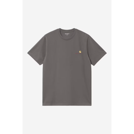 S/S American Script T-Shirt Porphyry