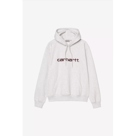 Hooded Carhartt Sweat Ash Heather / Rondo