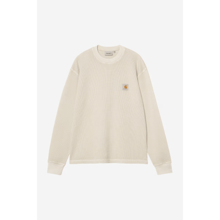 L/S Vista Waffle T-Shirt Fleur de Sel (garment dyed)