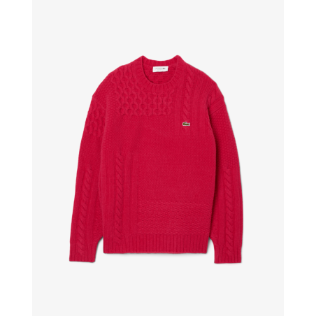 Lacoste - Pull relaxed fit laine Bigareau