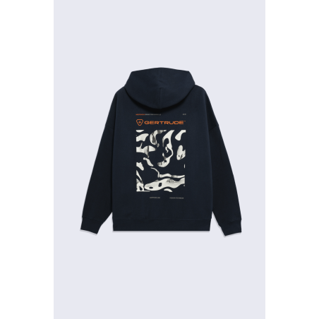 Gertrude - Antoine Chrome Hoodie Night