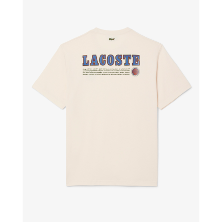 Lacoste - T-Shirt Jersey Imprimé Laponie