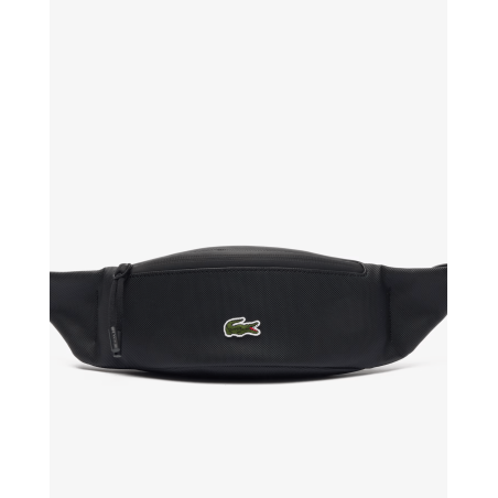 Lacoste - Sac banane zippé LCST Noir