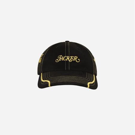 Doggy Racing Cap Black & Yellow