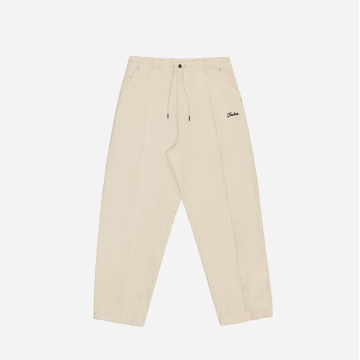 Double Pleat Pant Beige
