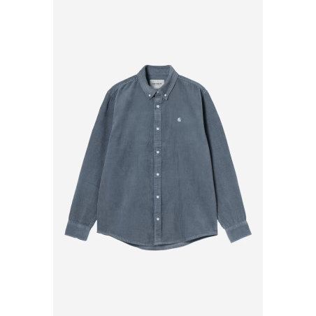 L/S Madison Cord Shirt Angelite / Angelite