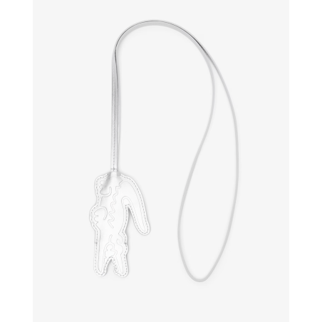 Porte-clés crocodile Argent Brillant