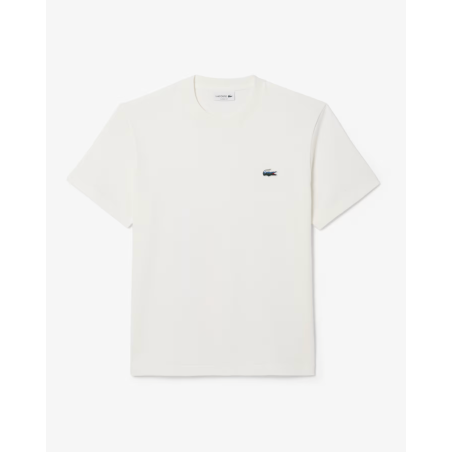 T-Shirt Blanc crocodile paysage