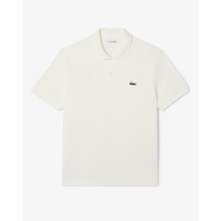 Polo Classic Fit Blanc Crocodile Paysage