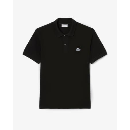 Polo Classic Fit Noir Crocodile Paysage